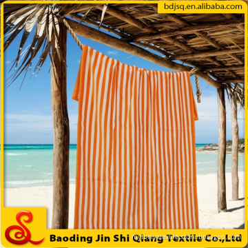 Wholesale Yarn Dyed Stripe Velour Beach Towel Pareo, Towel For Beach